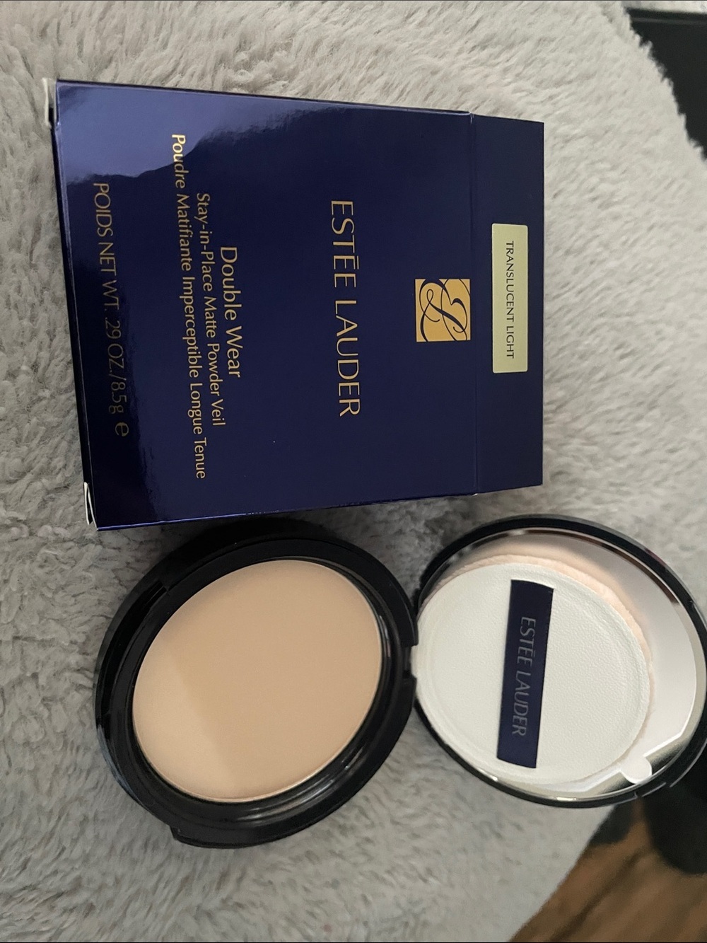 Estee Lauder Double Wear Translucent Light Pressed Powder - Light